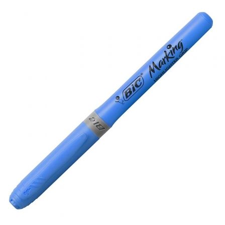 BIC Brite Liner Grip Azul (Set de 12)